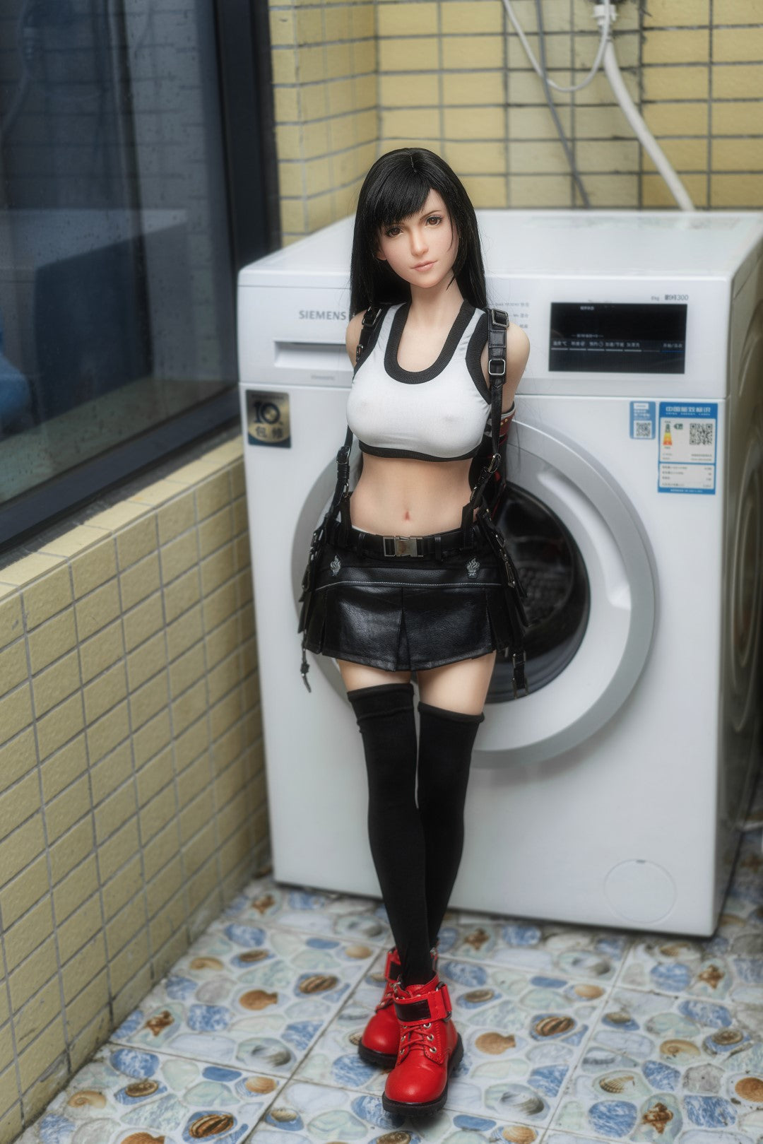 Tifa Mini sexdukke (Game Lady 100 cm E-cup No.03 Silikon)