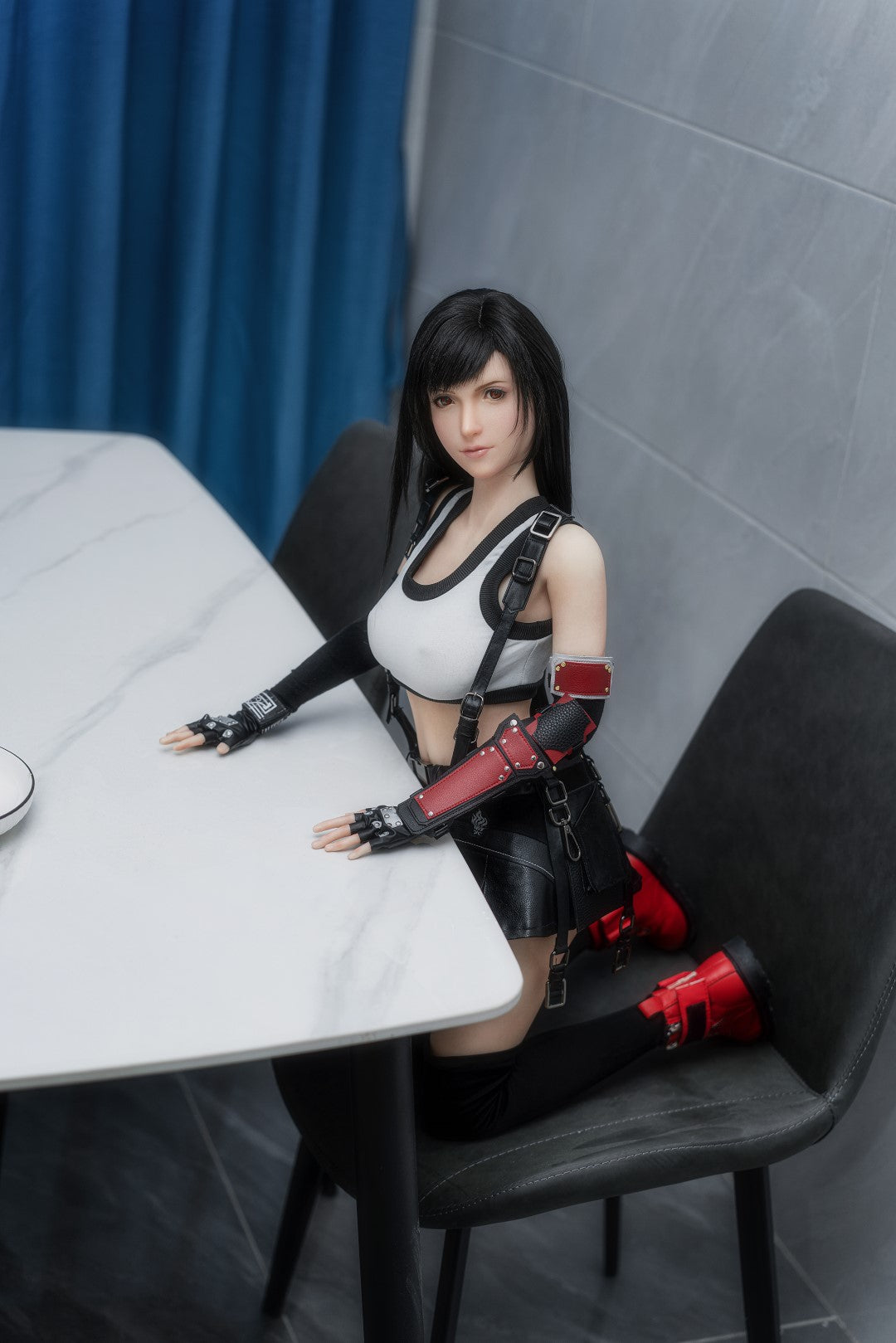 Tifa Mini sexdukke (Game Lady 100 cm E-cup No.03 Silikon)