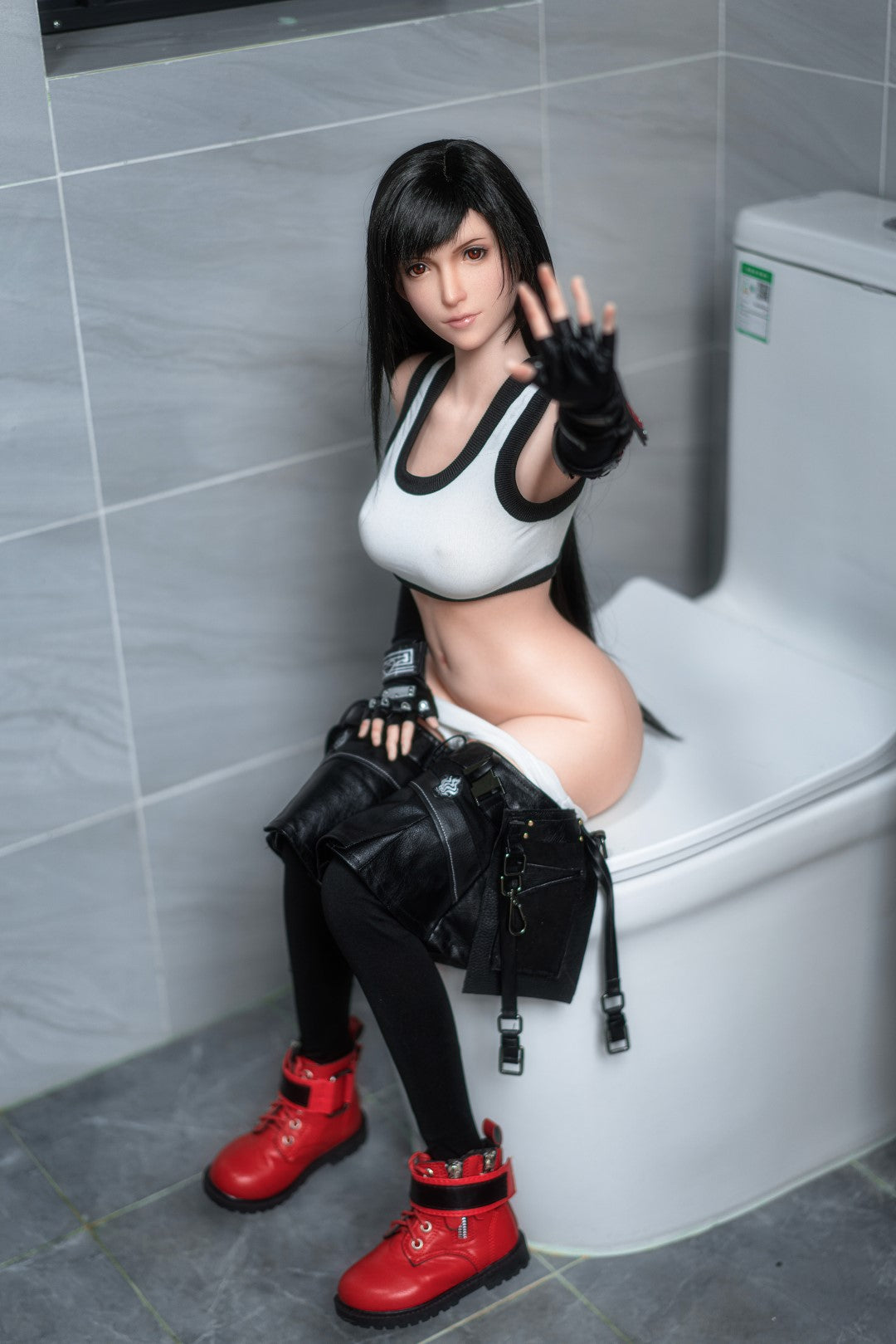 Tifa Mini sexdukke (Game Lady 100 cm E-cup No.03 Silikon)