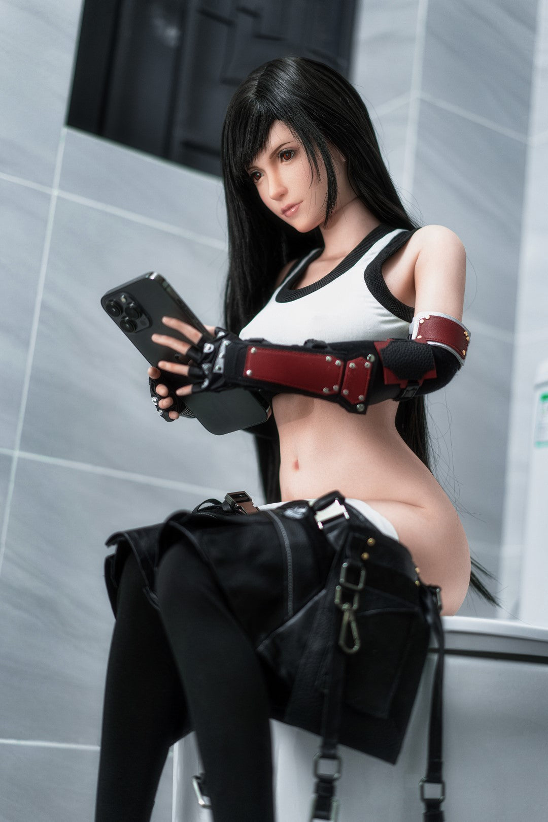 Tifa Mini sexdukke (Game Lady 100 cm E-cup No.03 Silikon)