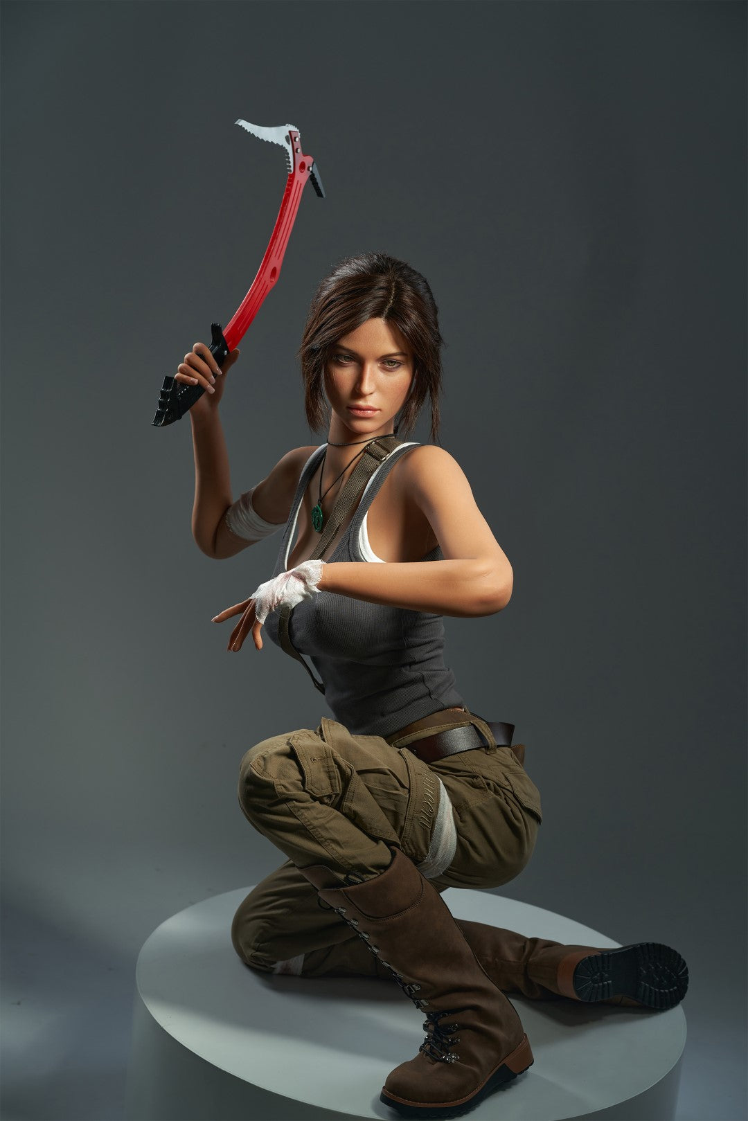 Lara sexdukke (Game Lady 166 cm E-cup nr.07 silikon)