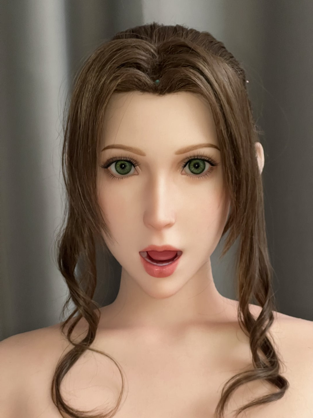 Aerith sexdukke (Game Lady 168 cm E-cup nr. 10 silikon)