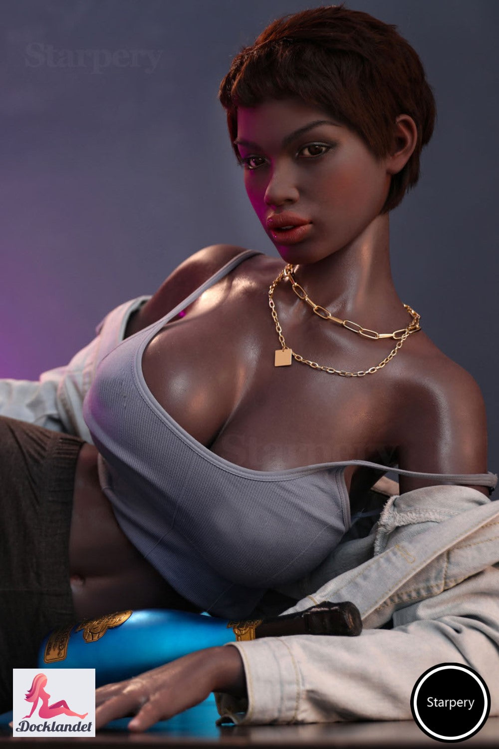 Keisha sexdukke (Starpery 174cm g-cup TPE+silikon)