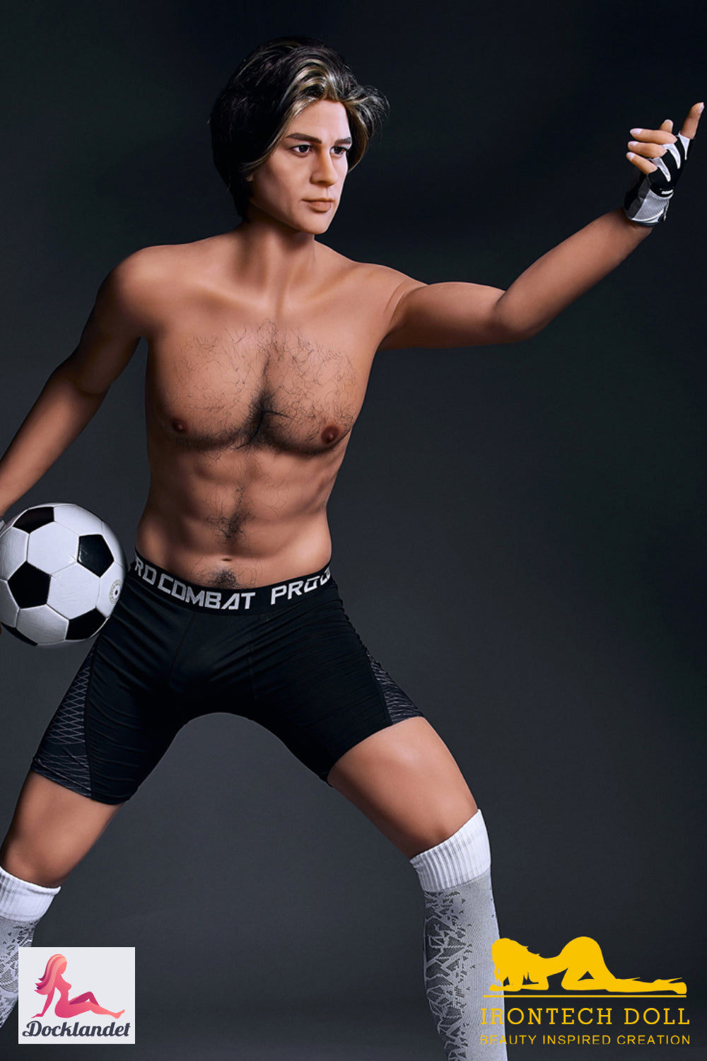 Charles mannlig sexdukke (Irontech Doll 175cm #201 TPE)