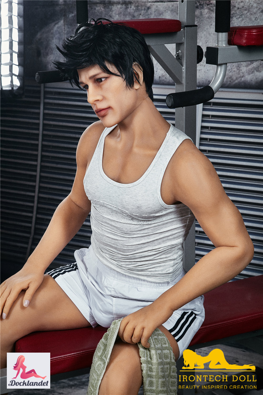 Charles mannlig sexdukke (Irontech Doll 162cm #201 TPE)