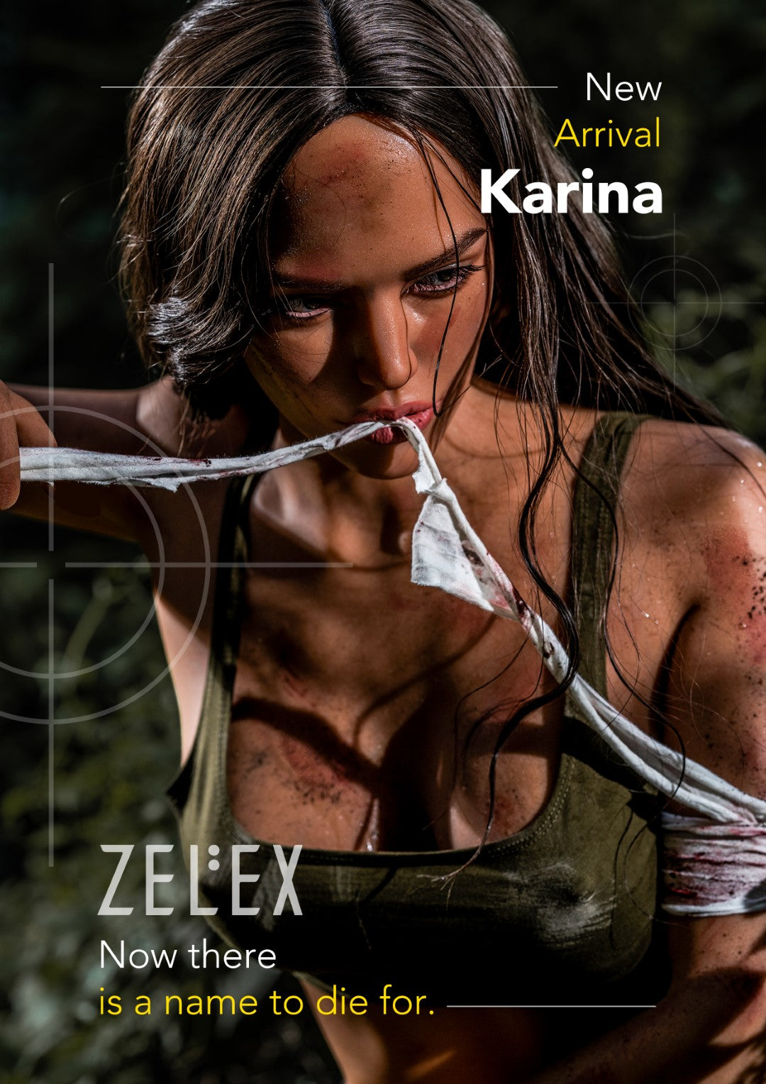 Karina sexdukke (Zelex 170 cm C-cup GE55 silikon)