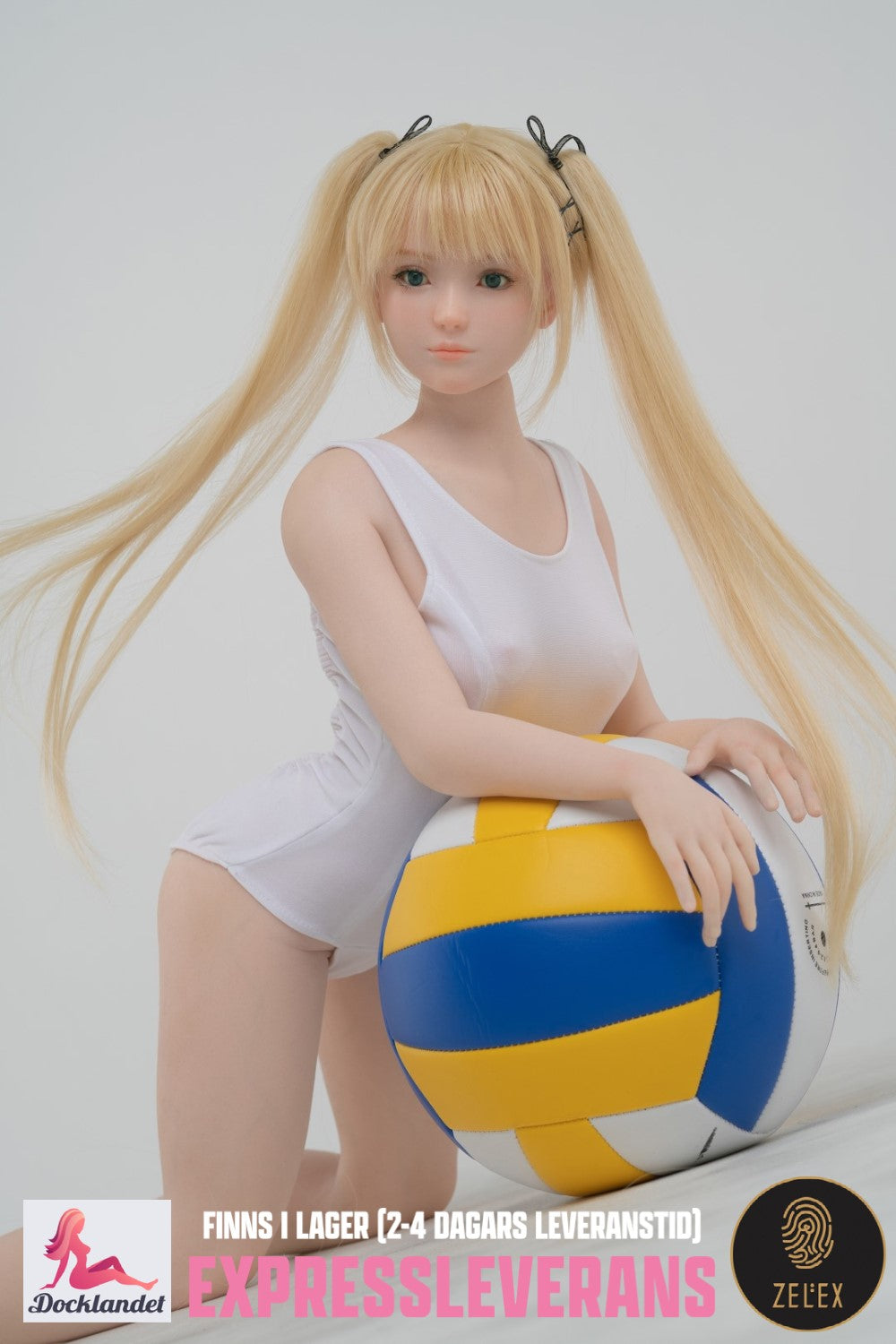 Marie Rose Mini sexdukke (Zelex 85 cm B-cup GF05-1 silikon) EXPRESS