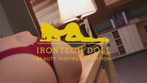 Rumpe ekstra stor krøllete (Irontech Doll Hip 125 cm tpe)